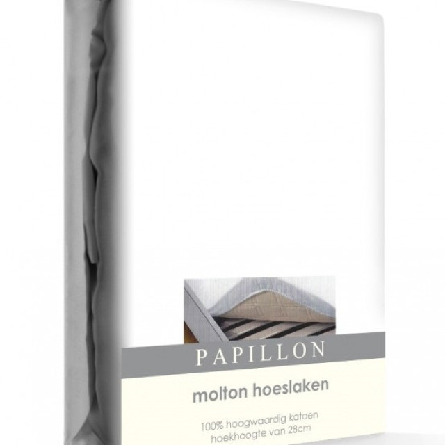 Papillon Molton matrasbeschermer 90x220 cm