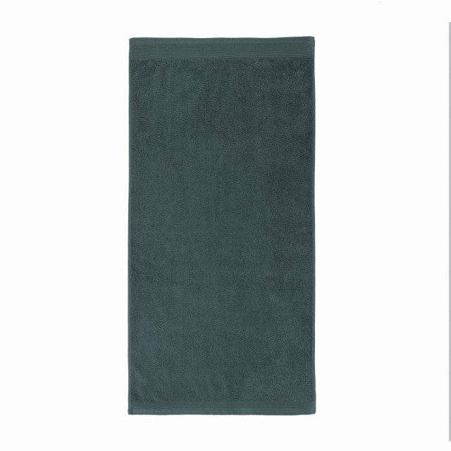 LUCCA badhanddoek 500 gsm 50x100 cm donkergroen